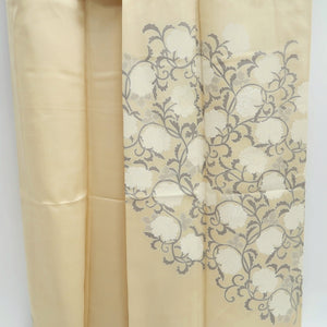 Kimono Pale Yellow Chrysanthemum Tall Silk #9925B4