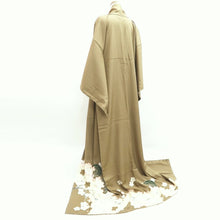 Load image into Gallery viewer, Kimono Light Khaki Cherry Blossom Tall Silk #9946B5
