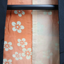 Load image into Gallery viewer, Haori Jacket Vintage(1950-1980) Black Gold Plum blossom Branch Silk #11063A4
