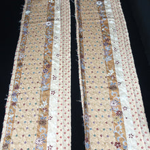 Load image into Gallery viewer, CC1003C1 Silk 8pcs Bundle Kimono Fabric Flower Blue 55.1x5.9in(140x15cm)
