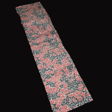 Load image into Gallery viewer, KK1468A1 Silk Kimono Fabric Vintage(1920-1950) Meisen Black 56.3x12.6in(143x32cm)
