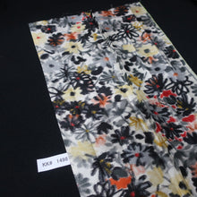 Load image into Gallery viewer, KK1498A2 Silk Kimono Fabric Vintage(1920-1950) Meisen White 77.6x12.2in(197x31cm)
