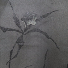 Load image into Gallery viewer, Haori Jacket Vintage(1950-1980) Black Sheer Botanical Silk #10973F3
