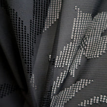Load image into Gallery viewer, Haori Jacket Vintage(1950-1980) Black See-Through Flower Silk #10632C4

