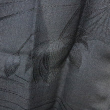 Load image into Gallery viewer, Silk Japanese Obiage Ryusui Black 68.5x11.8in(174x30cm) A#10048
