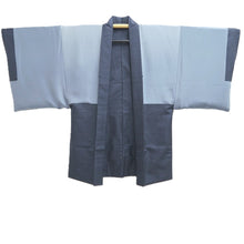 Load image into Gallery viewer, Men's Haori Vintage(1950-1980) Blue Black Dragon Silk #10649C4
