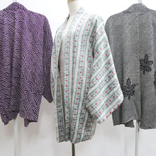 Load image into Gallery viewer, Bundle 12pcs Silk Vintage Full Shibori Haori Wholesale Bulk Free Shipping #483
