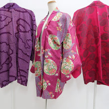 Load image into Gallery viewer, Bundle 12pcs Silk Antique Haori Jacket Wholesale Bulk Free Shipping #741
