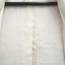 Load image into Gallery viewer, Furisode White Lavender Bird Flower Yamato Silk #10553B4
