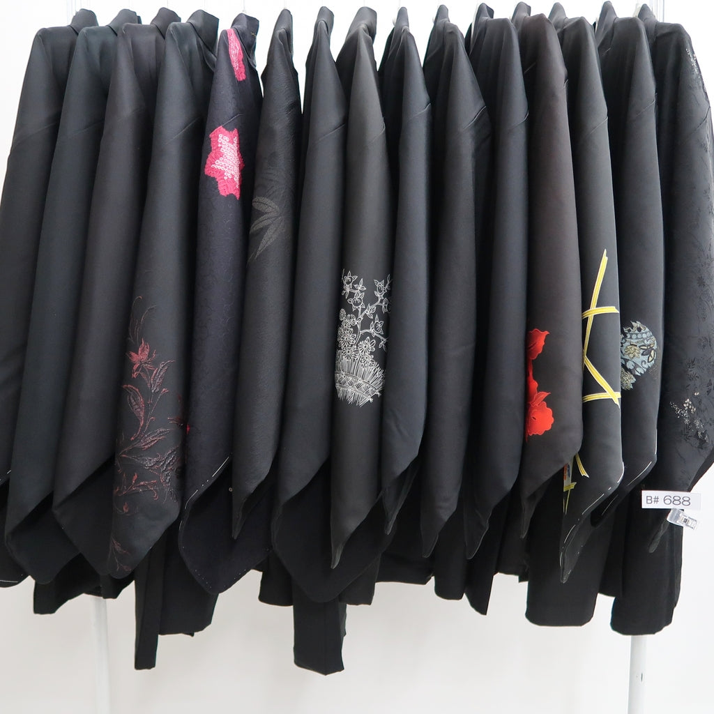 Bundle 15pcs Silk Haori Jacket Wholesale Bulk Free Shipping #688