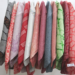 Bundle 12pcs Silk Vintage Full Shibori Haori Wholesale Bulk Free Shipping #496
