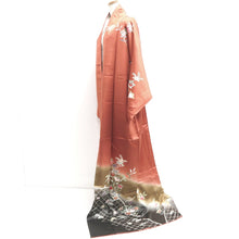 Load image into Gallery viewer, Kimono Vermillion Silk #10245E3
