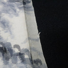 Load image into Gallery viewer, KK1508A2 Silk Kimono Fabric Vintage(1920-1950) Meisen White 61.0x12.6in(155x32cm)
