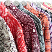 Load image into Gallery viewer, Bundle 12pcs Silk Vintage Full Shibori Haori Wholesale Bulk Free Shipping #725
