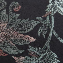 Load image into Gallery viewer, Haori Jacket Vintage(1950-1980) Black Gold Flower Silk #9718A1

