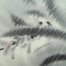 Load image into Gallery viewer, Haori Jacket Vintage(1950-1980) Gray Grass Silk #9896B3
