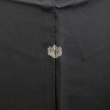 Load image into Gallery viewer, Haori Jacket Black Tsuzumi Flute Silk #10813E1

