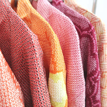 Load image into Gallery viewer, Bundle 12pcs Silk Vintage Full Shibori Haori Wholesale Bulk Free Shipping #765
