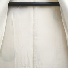 Load image into Gallery viewer, Furisode Pearl white Gold Phoenix Tall Silk #10563B4
