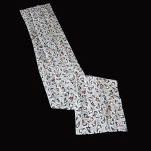 Load image into Gallery viewer, KK1499A2 Silk Kimono Fabric Vintage(1920-1950) Meisen Gray 74.4x12.2in(189x31cm)
