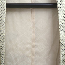 Load image into Gallery viewer, Haori Jacket Vintage(1950-1980) Yellowish White Full Shibori Botanical Silk #10953F2
