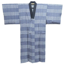 Load image into Gallery viewer, Men&#39;s Juban Light Blue Silk #10448A4
