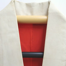 Load image into Gallery viewer, Juban Vintage(1920-1950) Red Crane Birds Silk #10366F4
