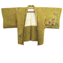 Load image into Gallery viewer, Haori Jacket Khaki Gradation Ajisai Silk #10692D1
