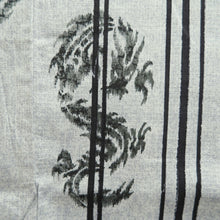 Load image into Gallery viewer, Men&#39;s Yukata Gray Black Dragon Cotton #10362F3
