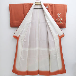 Kimono Vermillion Silk #10245E3