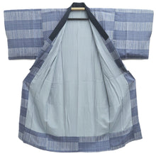 Load image into Gallery viewer, Men&#39;s Juban Light Blue Silk #10448A4
