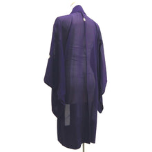 Load image into Gallery viewer, Haori Jacket Vintage(1950-1980) Purple See-Through Silk #10232E2
