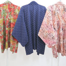 Load image into Gallery viewer, Bundle 15pcs Silk Haori Jacket Wholesale Bulk Free Shipping #634
