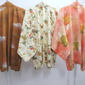 Bundle 15pcs Silk Haori Jacket Wholesale Bulk Free Shipping #569