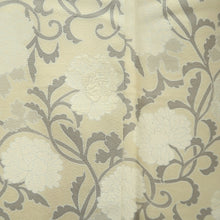 Load image into Gallery viewer, Kimono Pale Yellow Chrysanthemum Tall Silk #9925B4
