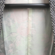 Load image into Gallery viewer, Haori Jacket Vintage(1950-1980) Black Full Shibori Ume Branch Silk #10834E2
