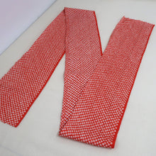 Load image into Gallery viewer, CC1016C1 Silk 4pcs Bundle Kimono Fabric Shibori Red 78.7x5.9in(200x15cm)
