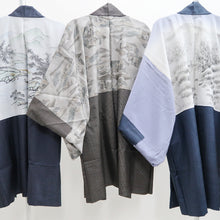 Load image into Gallery viewer, Bundle 12pcs Silk Vintage Men&#39;s Graphic Lining Haori Jacket Free Shipping #721
