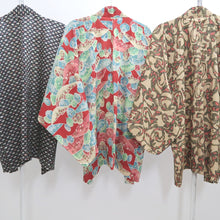 Load image into Gallery viewer, Bundle 15pcs Silk Haori Jacket Wholesale Bulk Free Shipping #760
