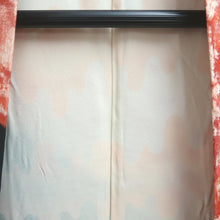 Load image into Gallery viewer, Haori Jacket Vintage(1950-1980) Black Vermillion Unique Contrast Design Silk #11064A4
