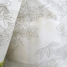 Load image into Gallery viewer, Haori Jacket Vintage(1950-1980) Light Green White Shibori Cloud Silk #10613C3
