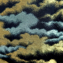 Load image into Gallery viewer, Haori Jacket Vintage(1950-1980) Black Gold Cloud Silk #10993F4
