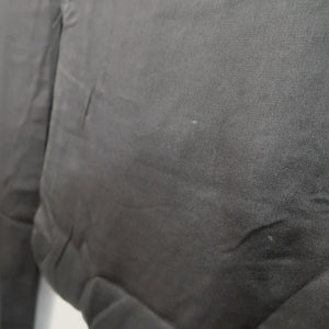 Tomesode Vintage(1920-1950) Black Crane Birds Hand painted Silk #10494B1