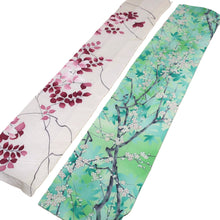 Load image into Gallery viewer, CC1008C1 Silk 8pcs Bundle Kimono Fabric Blue Green 33.1x5.9in(84x15cm)
