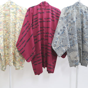 Bundle 15pcs Silk Haori Jacket Wholesale Bulk Free Shipping #530