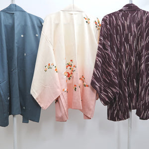 Bundle 15pcs Silk Haori Jacket Wholesale Bulk Free Shipping #569