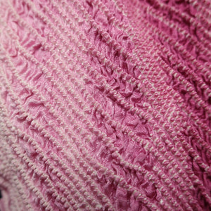 Silk Japanese Obiage Shibori Pink Gradation 51.2x5.1in(130x13cm) A#10020