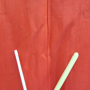 Juban Vintage(1920-1950) Red Crane Birds Silk #10366F4