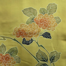 Load image into Gallery viewer, Haori Jacket Khaki Gradation Ajisai Silk #10692D1
