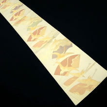 Load image into Gallery viewer, Fukuro Obi Gold Crane Birds Silk BB273V5
